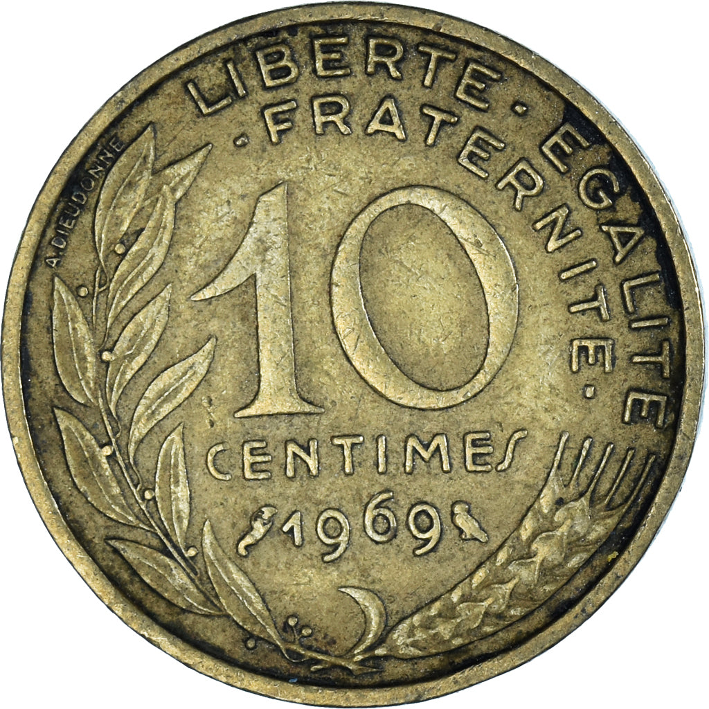 Münze, Frankreich, 10 Francs, 1969