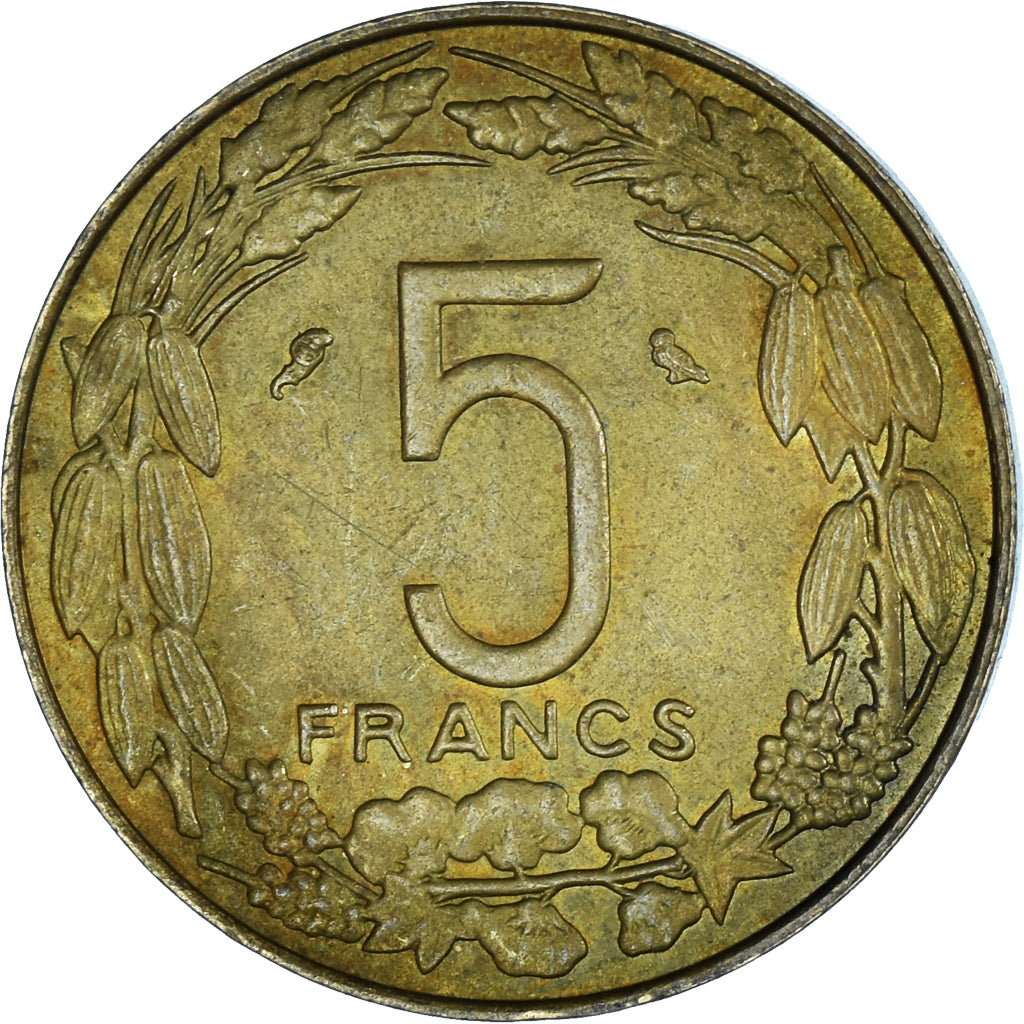 Coin, EQUATORIAL AFRICAN STATES, 5 Francs, 1961