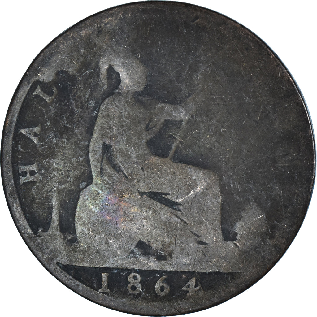 Moneta, Gran Bretagna, 1/2 Penny, 1864