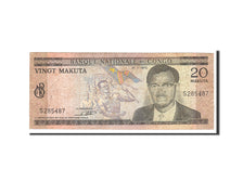 Congo Democratic Republic, 20 Makuta, 1970, KM:10a, 1970-01-21, VF(20-25)