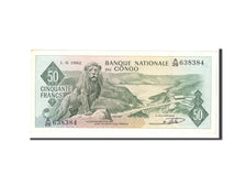 Biljet, Democratische Republiek Congo, 50 Francs, 1962, 1962-06-01, KM:5a, TTB