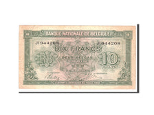 Banconote, Belgio, 10 Francs-2 Belgas, 1943, KM:122, 1943-02-01, MB+