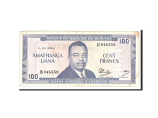 Burundi, 100 Francs, 1964, 1964-12-01, KM:12a, VF(20-25)