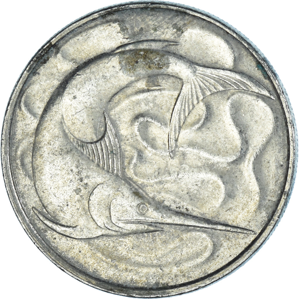 Moneta, Singapur, 20 Cents, 1981