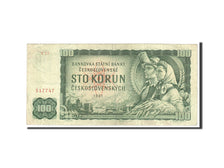 Banknote, Czechoslovakia, 100 Korun, 1961, Undated, KM:91b, VF(20-25)