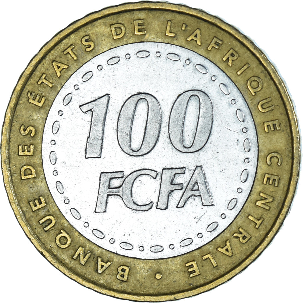 Coin, Central African States, 100 Francs, 2006