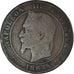 Moeda, França, 10 Centimes, 1864
