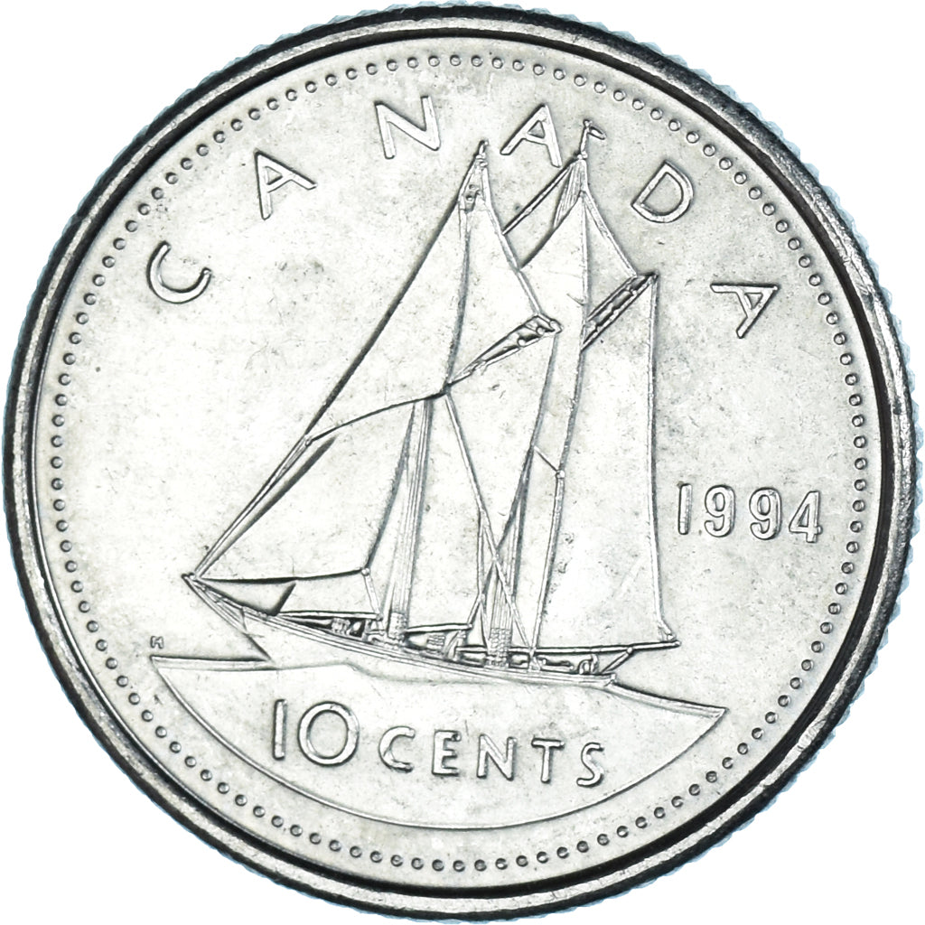 Moneta, Canada, 10 Cents, 1994