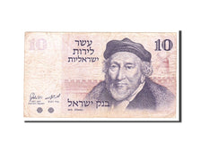 Banknote, Israel, 10 Lirot, 1973, Undated, KM:39a, VF(20-25)