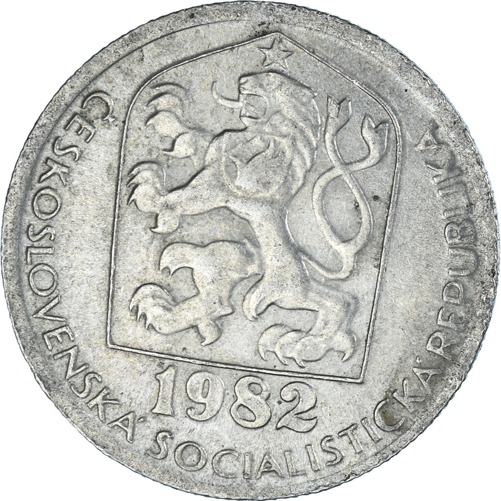 Moneta, Cecoslovacchia, 50 Haleru, 1982