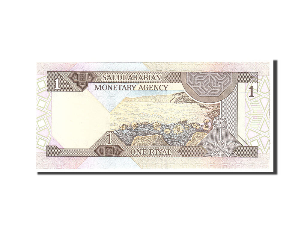 Banknote, Saudi Arabia, 1 Riyal, 1984, Undated, KM:21d, UNC(65-70)