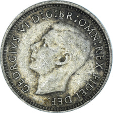 Coin, Australia, Threepence, 1952