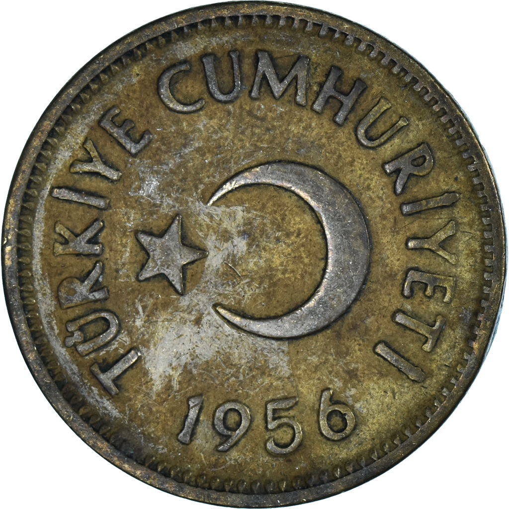 Moneta, Turcja, 25 Kurush, 1956