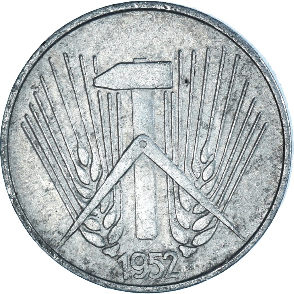 Munten, DUITSE DEMOCRATISCHE REPUBLIEK, Pfennig, 1952