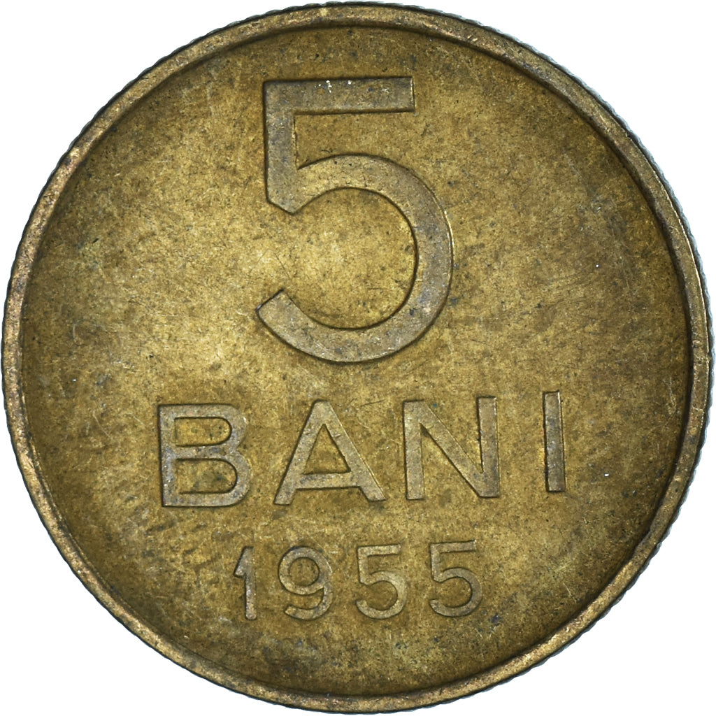Moneta, Romania, 5 Bani, 1955