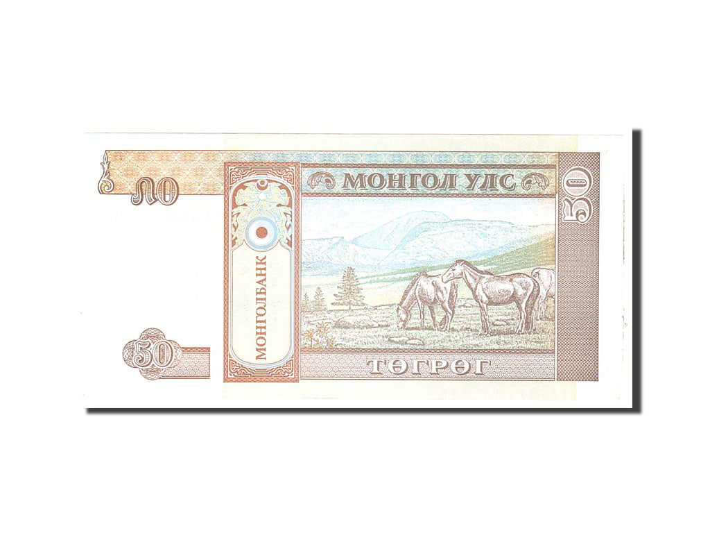 Mongolia, 50 Tugrik, 1993, Undated, KM:56, UNC(63)
