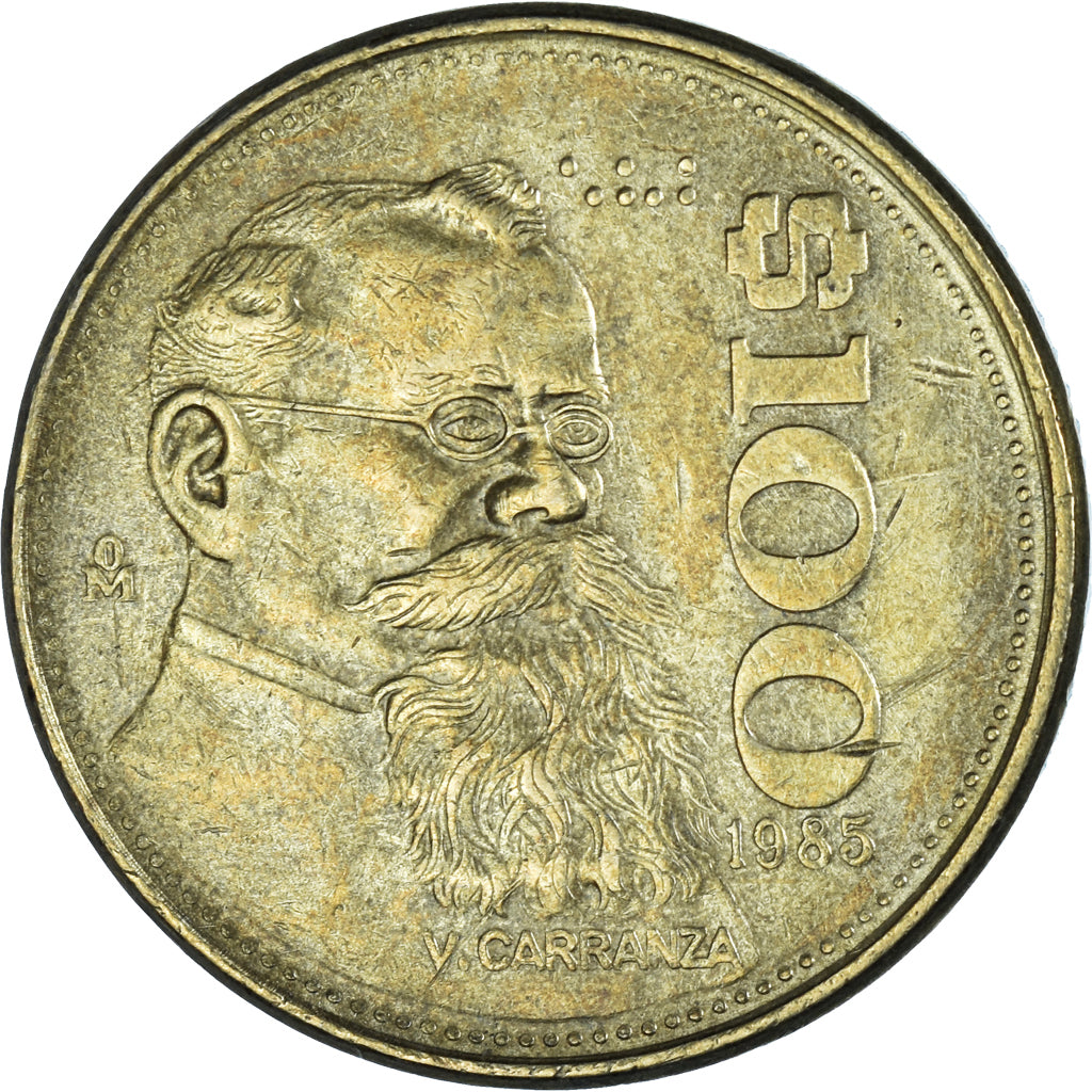 Monnaie, Mexique, 100 Pesos, 1985