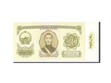 Mongolia, 20 Tugrik, 1981, KM:46, Undated, SPL
