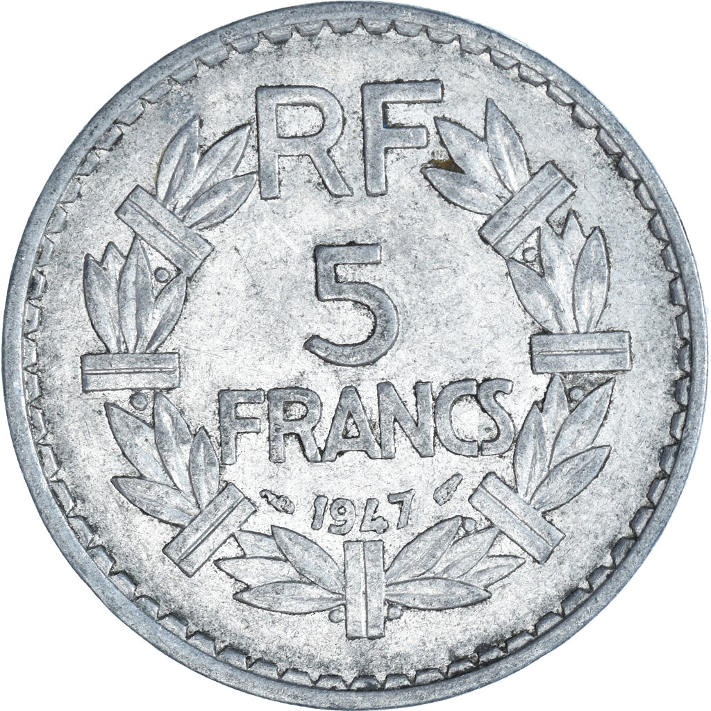 Moneta, Francia, 5 Francs, 1947