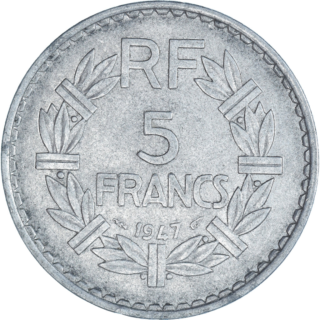 Moneta, Francia, 5 Francs, 1947