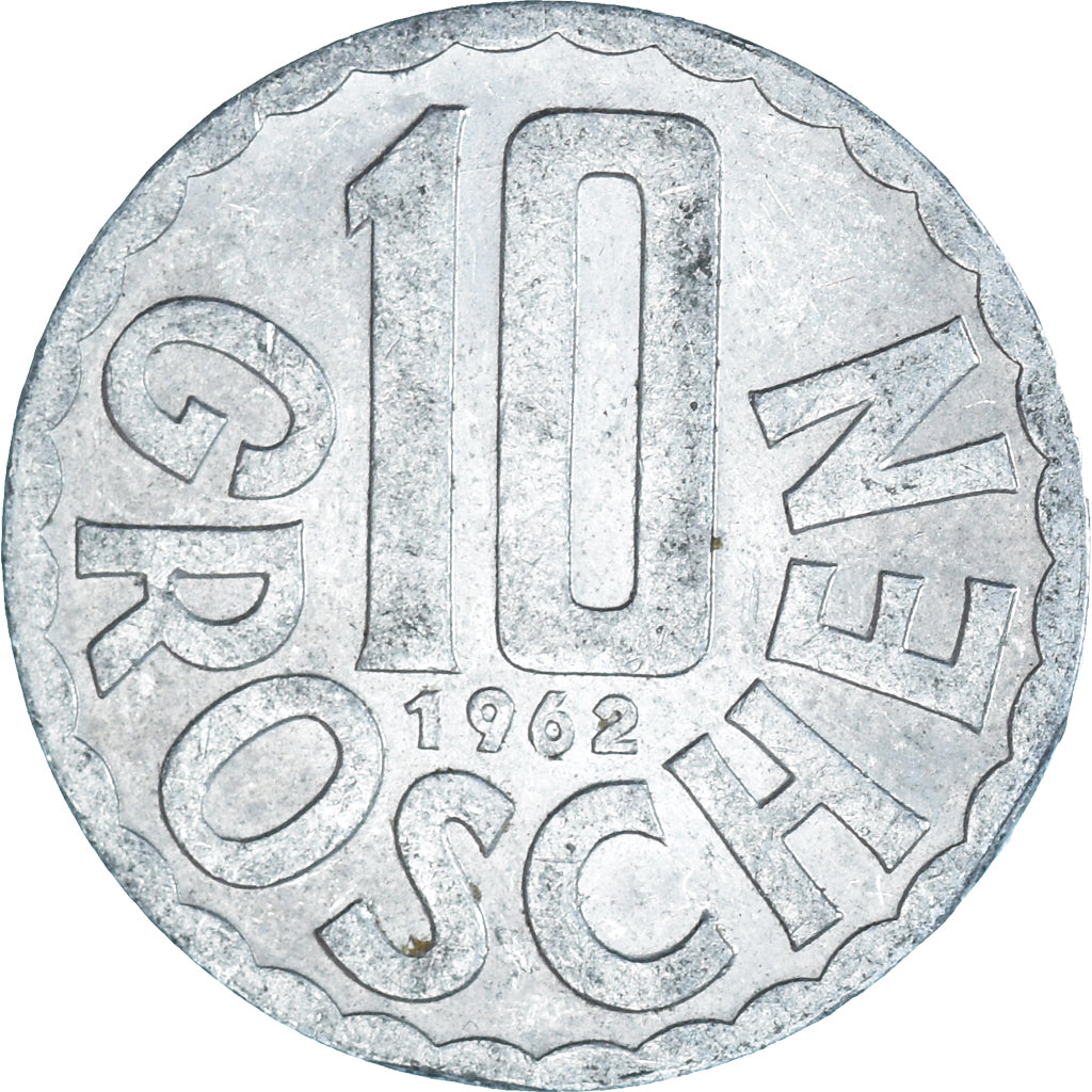 Coin, Austria, 10 Groschen, 1962