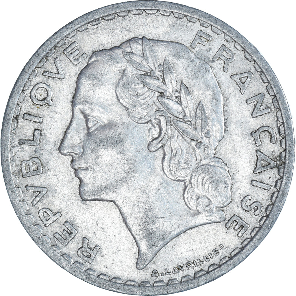 Moneta, Francia, 5 Francs, 1949