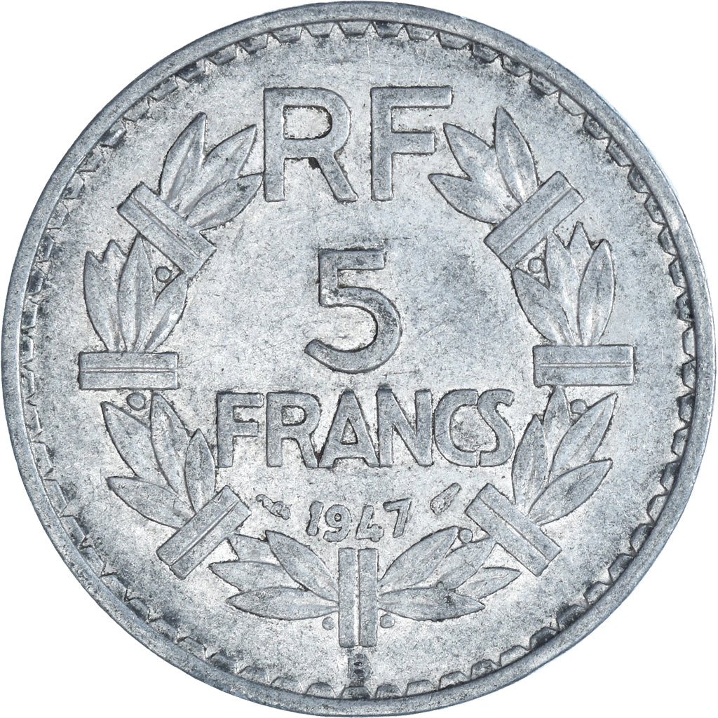 Moneta, Francia, 5 Francs, 1947