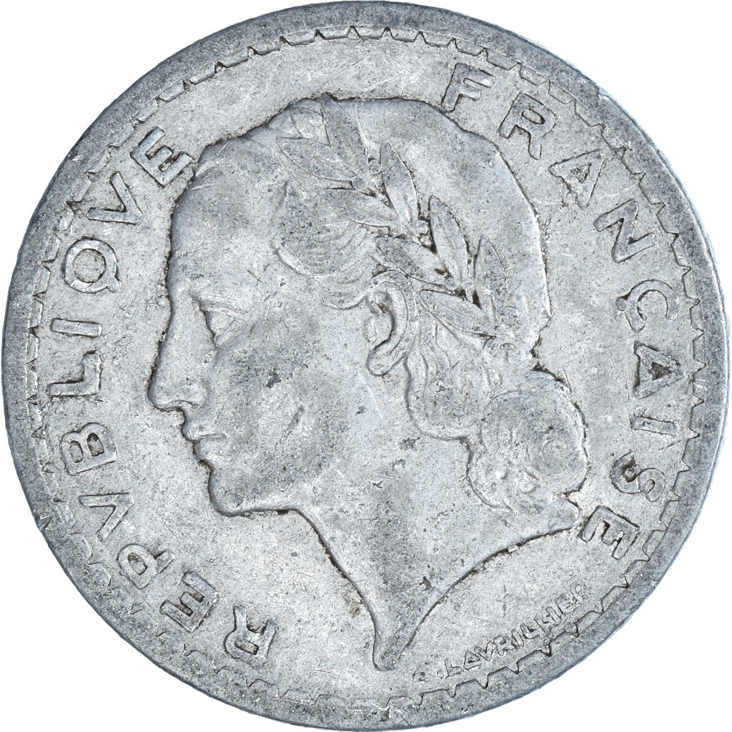 Munten, Frankrijk, 5 Francs, 1945