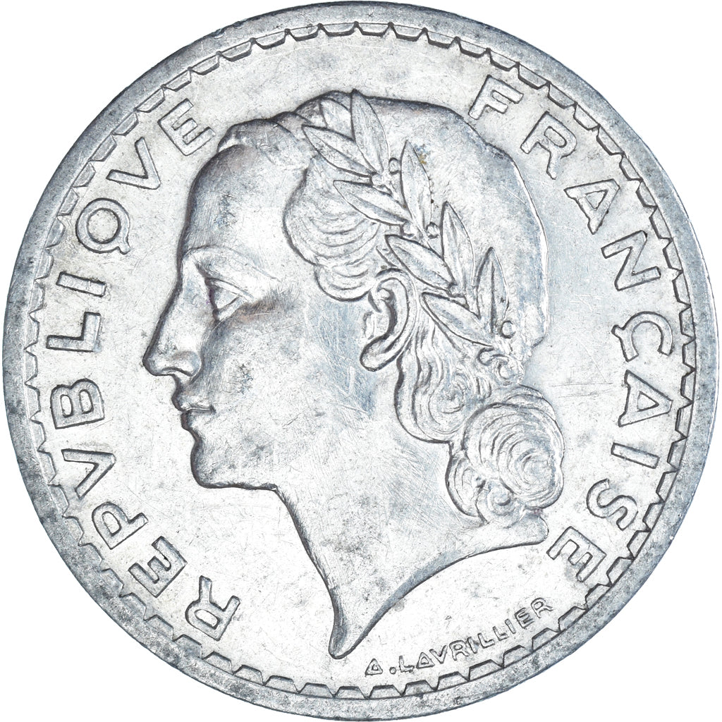 Moneda, Francia, 5 Francs, 1947