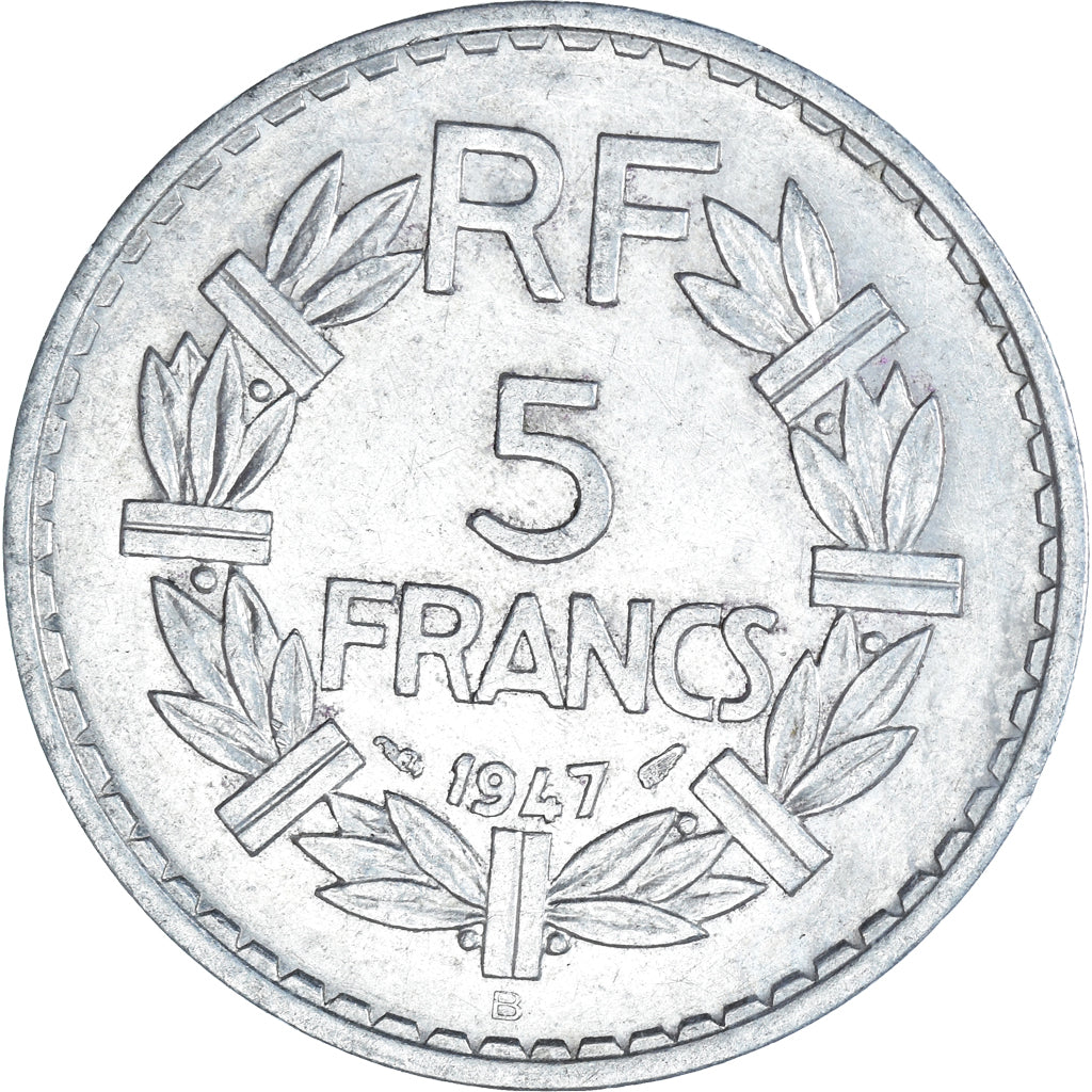 Moneda, Francia, 5 Francs, 1947