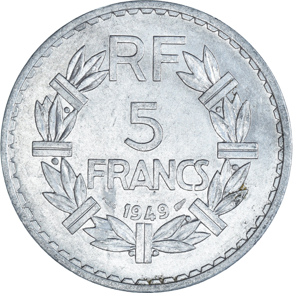 Moneta, Francia, 5 Francs, 1949