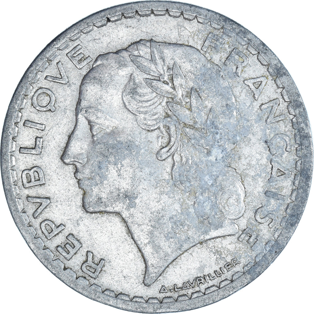 Münze, Frankreich, 5 Francs, 1946
