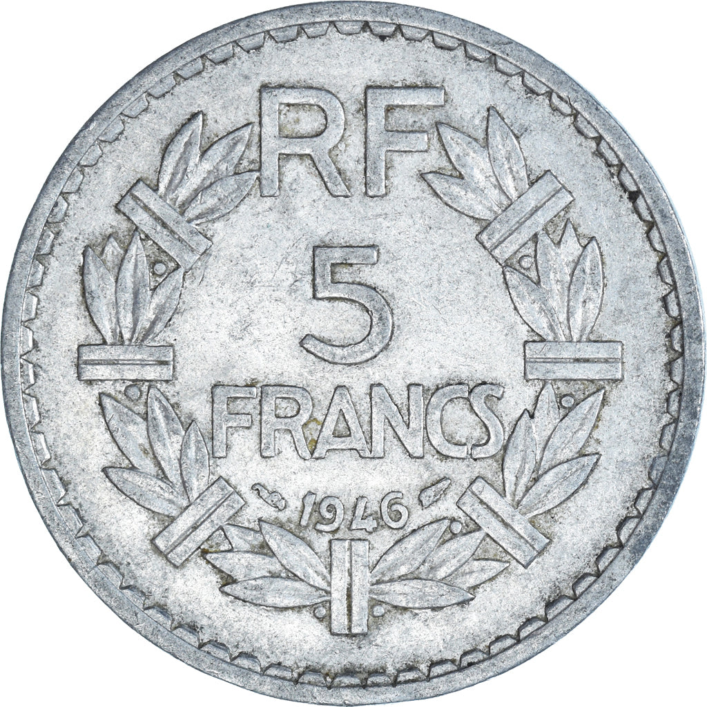 Münze, Frankreich, 5 Francs, 1946