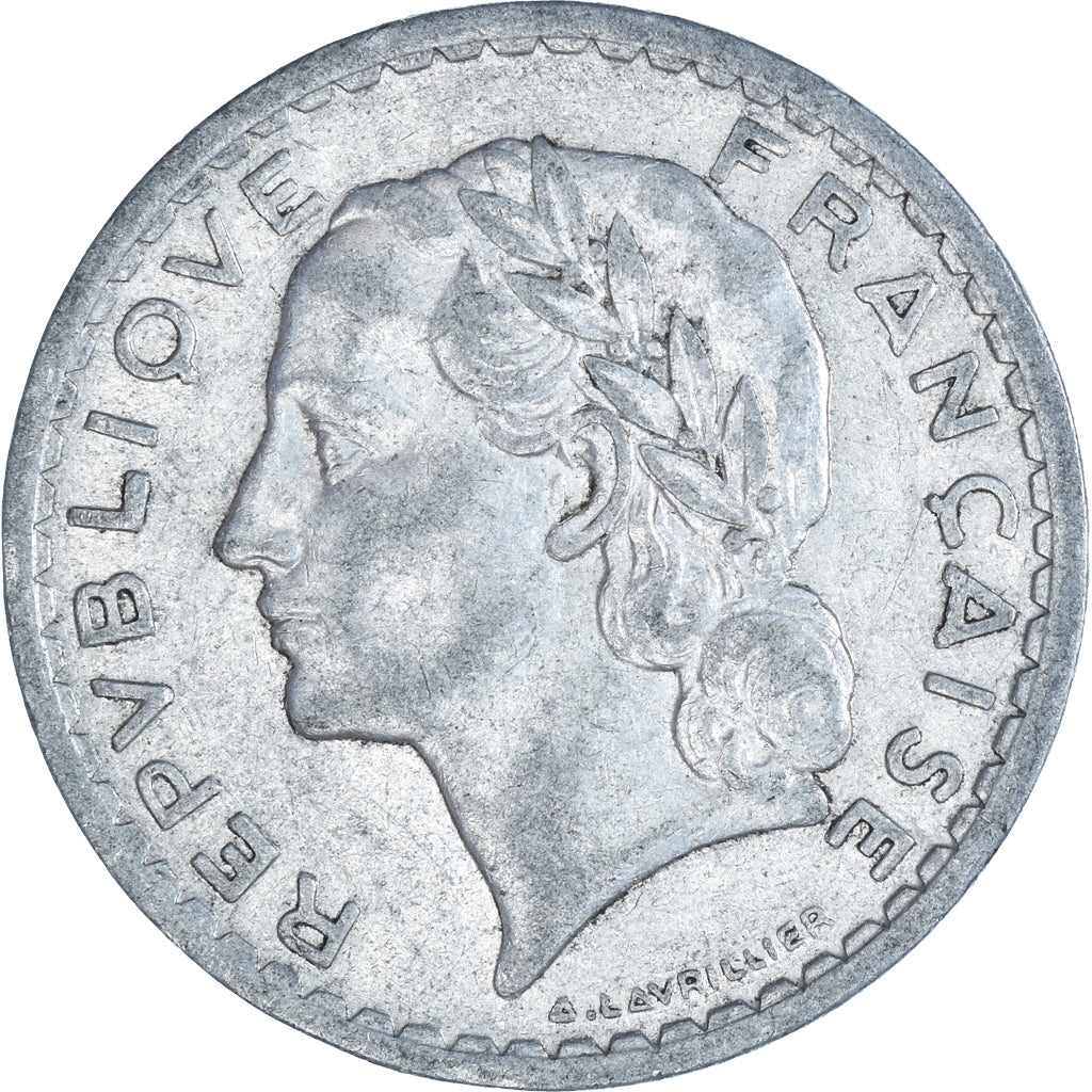 Moneta, Francia, 5 Francs, 1947