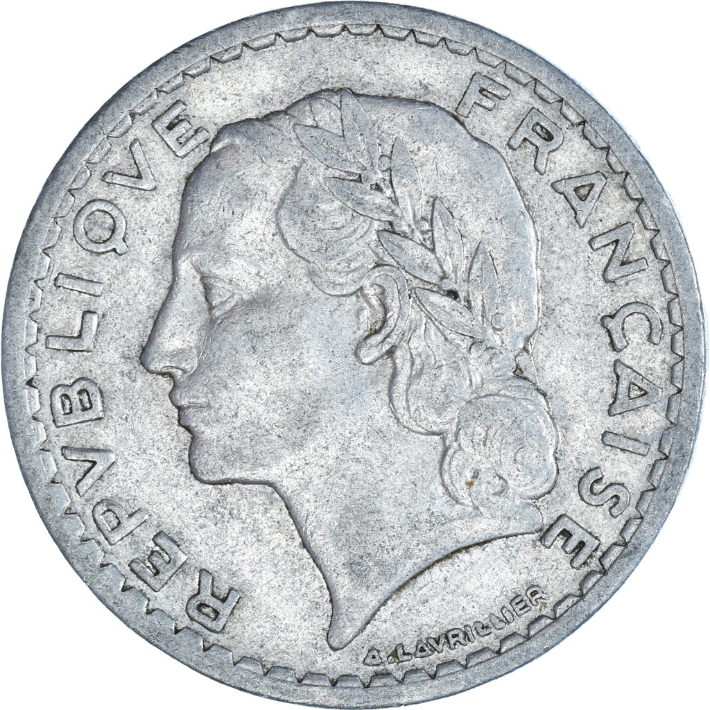 Münze, Frankreich, 5 Francs, 1947