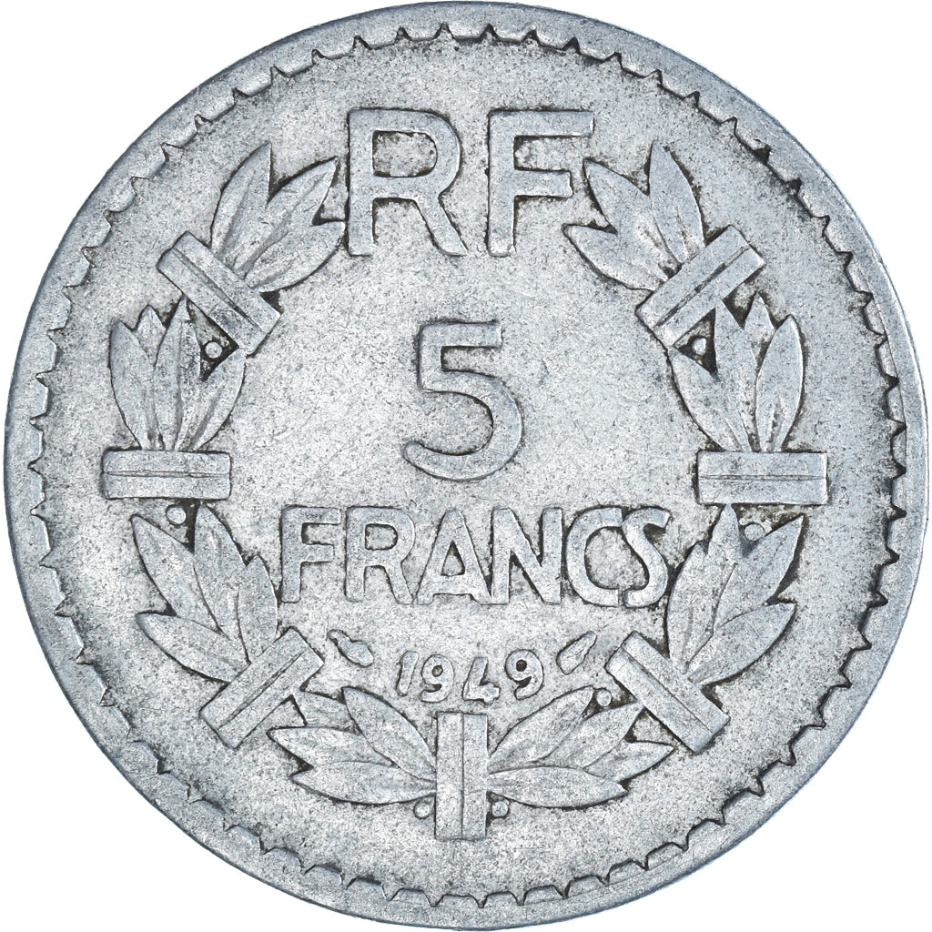 Moneta, Francja, 5 Francs, 1949