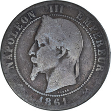 Moneda, Francia, 10 Centimes, 1861