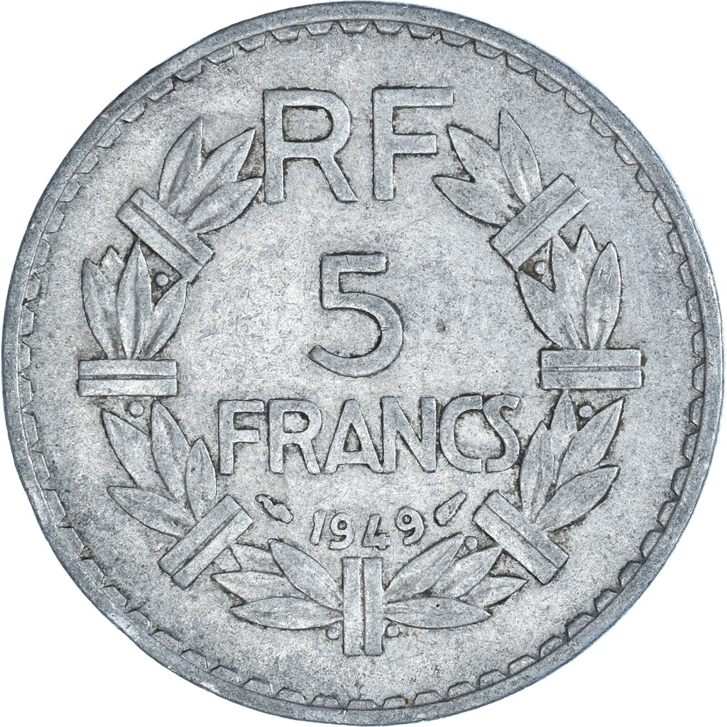 Moneta, Francia, 5 Francs, 1949