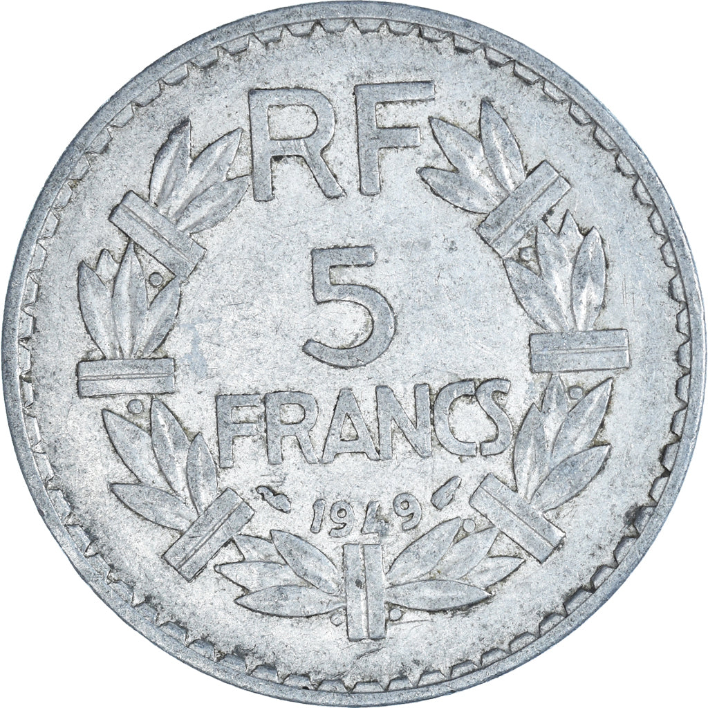 Moneta, Francia, 5 Francs, 1949