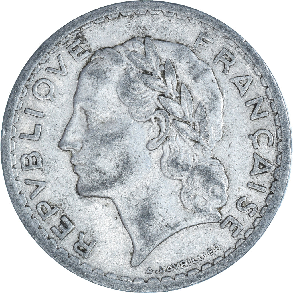 Münze, Frankreich, 5 Francs, 1945