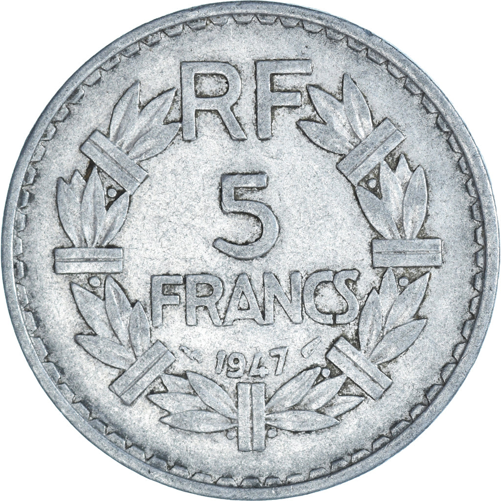 Münze, Frankreich, 5 Francs, 1947