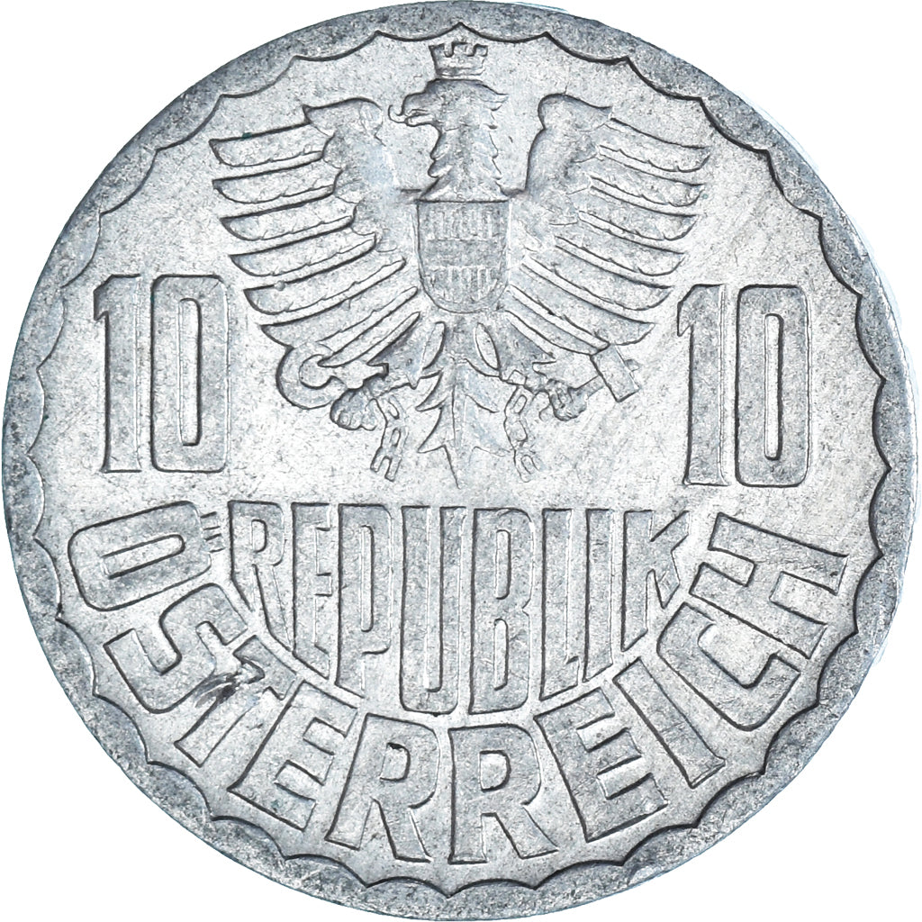 Münze, Österreich, 10 Groschen, 1975