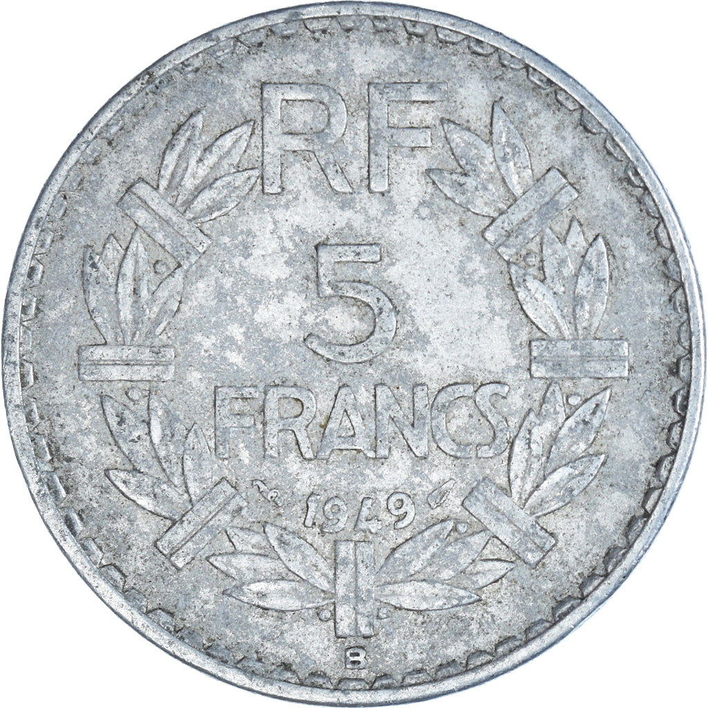 Munten, Frankrijk, 5 Francs, 1949