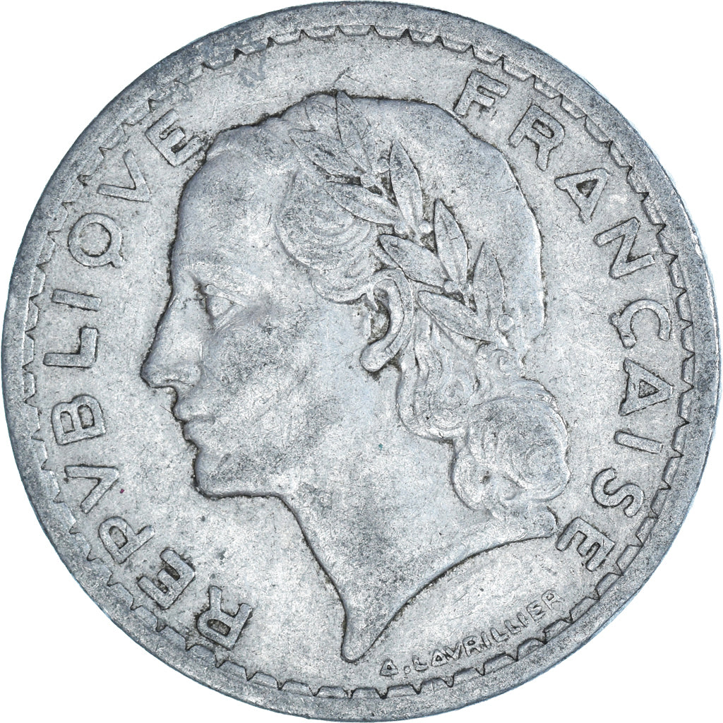 Moneta, Francia, 5 Francs, 1945