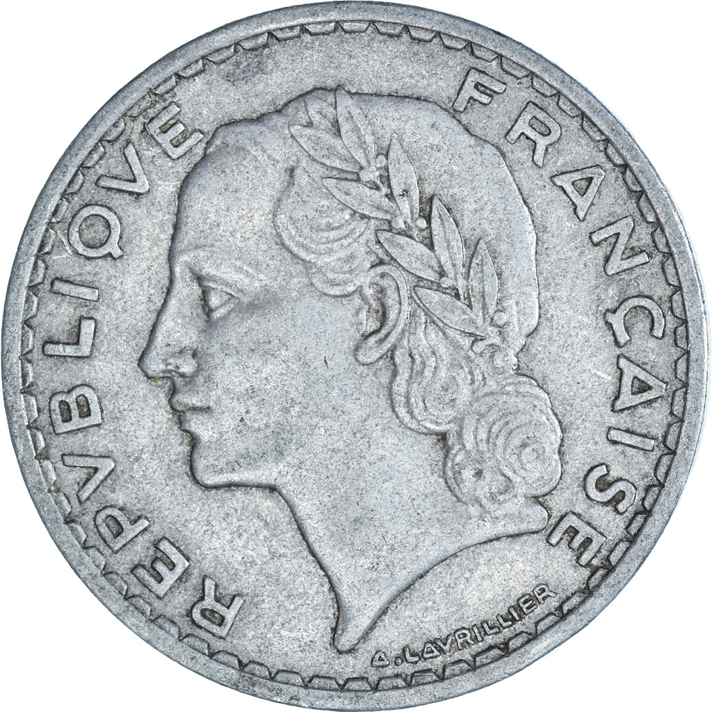 Moneda, Francia, 5 Francs, 1949