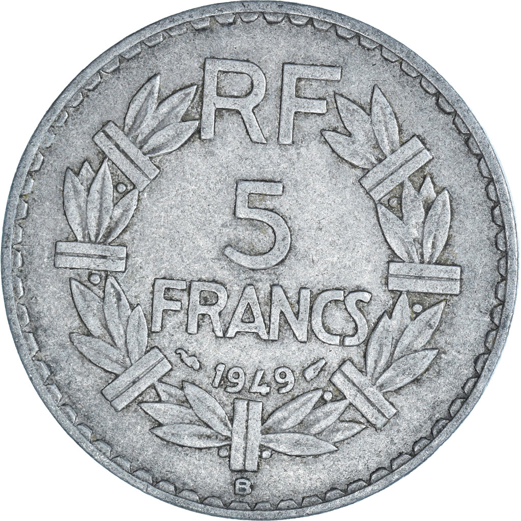 Moneda, Francia, 5 Francs, 1949