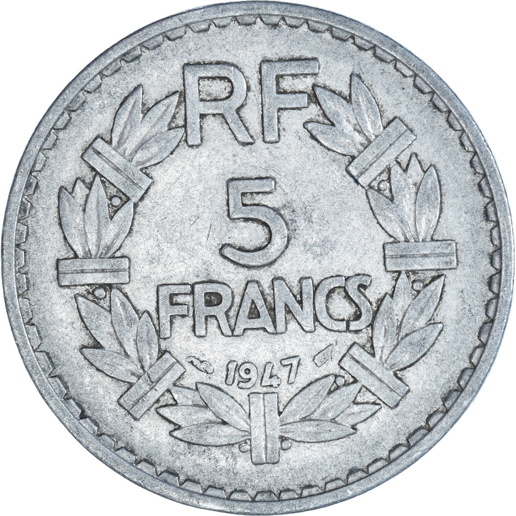 Moneta, Francia, 5 Francs, 1947