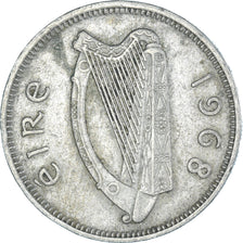 Monnaie, République d'Irlande, Shilling, 1968