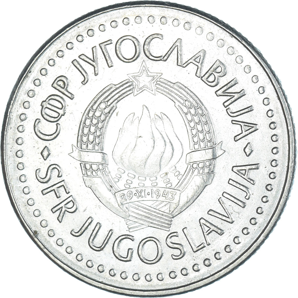 Moeda, Jugoslávia, 20 Dinara, 1987