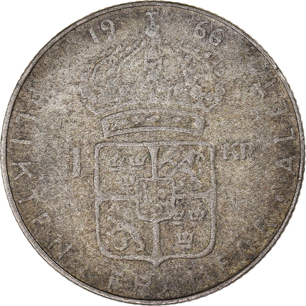 Monnaie, Suède, Krona, 1966